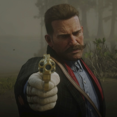 Un angle encore plus avantageux pour sa belle moustache.